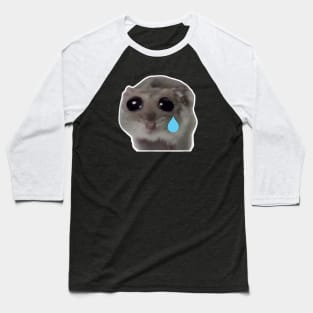 Sad Hamster Baseball T-Shirt